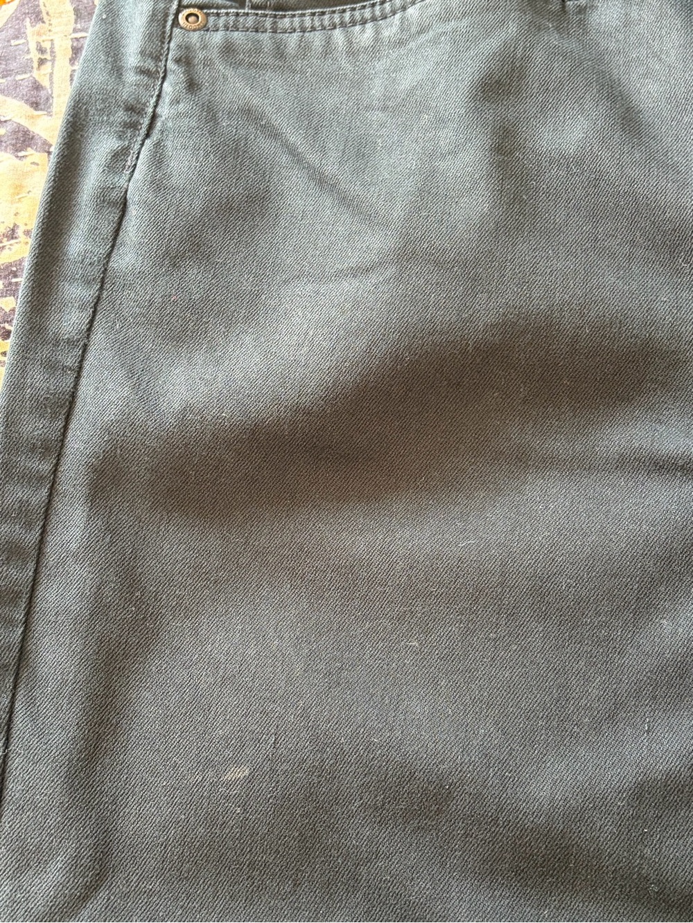 J Jill navy straight-leg chinos